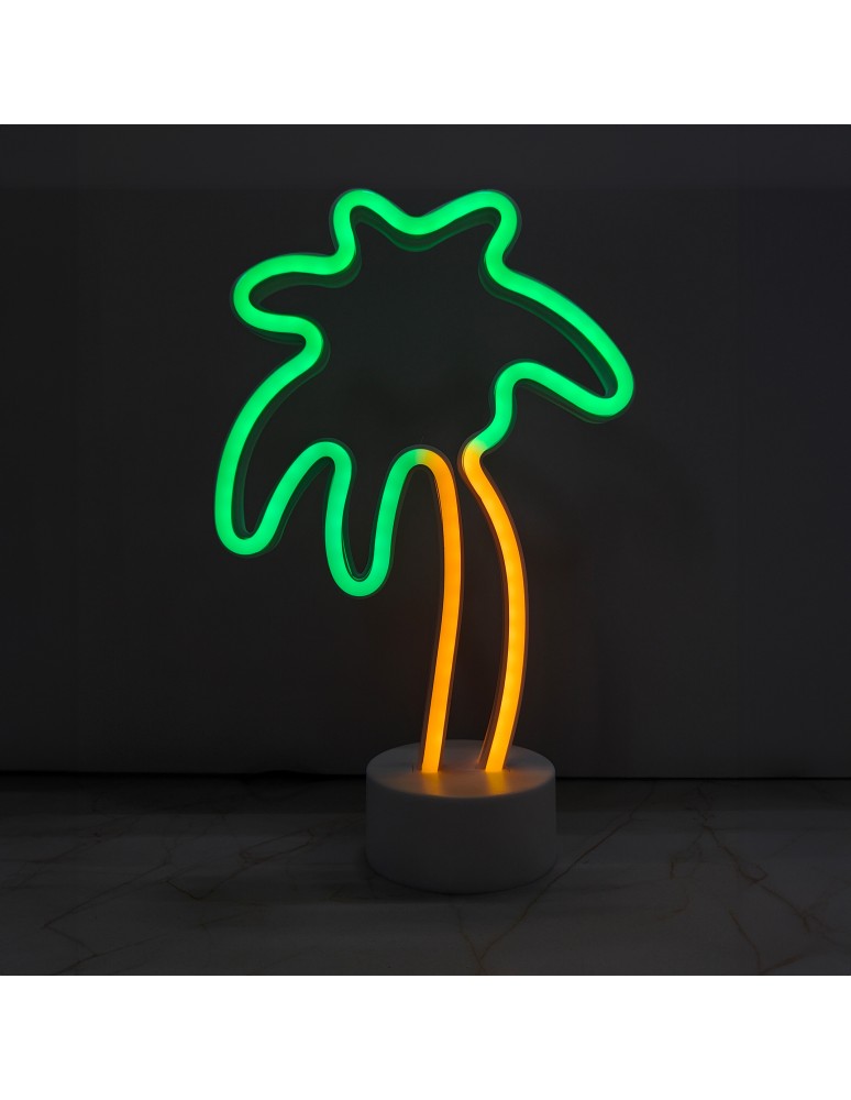 Lampy stołowe dziecięce - Zuma Line NEON ZIELONY/ŻÓŁTY FM-NB32 STOŁOWA - product kolory-swiatla.pl 2
