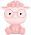 Lampy stołowe dziecięce - Zuma Line OWCA RÓZOWY KDR-612-PK BIURKOWA - product 1
