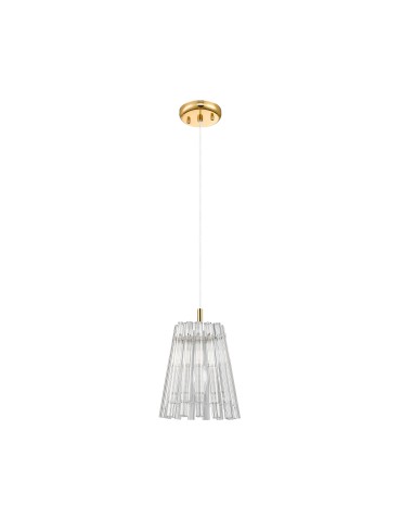 Zuma Line BACH ZŁOTY/PRZEZROCZYSTY P0547-01H-F9AC WISZĄCA