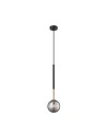 Zuma Line ARCTURUS CZARNY MAT/FRANCUSKIE ZŁOTO/SZKŁO CHROM P0574-01F-SDFZ WISZĄCA