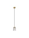Zuma Line TAZZA ZŁOTY/PRZEZROCZYSTY P0590-01A-V7AC WISZĄCA