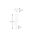 Lampy wiszące potrójne - Zuma Line ENCELADUS CHROM/PRZEZROCZYSTY P0428-03L-F4AC WISZĄCA - product 3