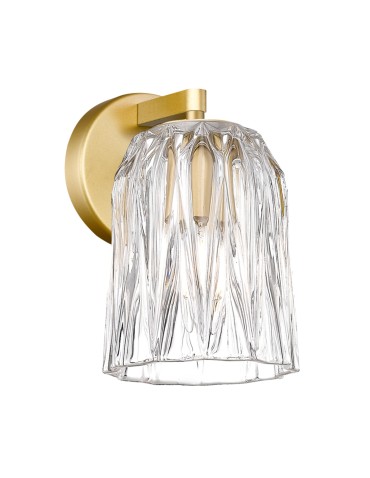 Zuma Line TAZZA ZŁOTY/PRZEZROCZYSTY W0590-01A-V7AC KINKIET