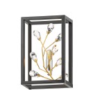 Kinkiety glamour - Zuma Line SPRING ZŁOTY/CZARNY MAT/PRZEZROCZYSTY W0578-01A-B5TF KINKIET - product 1