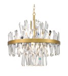 Lampy wiszące glamour - Zuma Line CONSTANTINOPLE ANTYCZNE ZŁOTO/PRZEZROCZYSTY P0567-08C-7GAC WISZĄCA - product 2