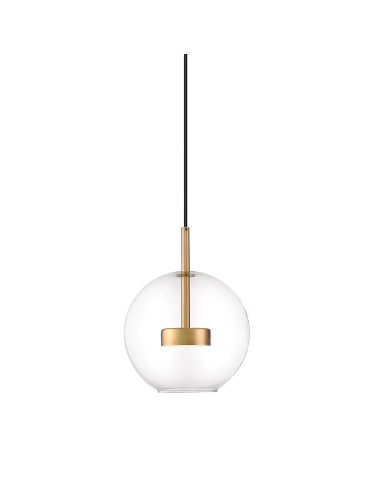 Zuma Line ENCELADUS ZŁOTY BRĄZ/PRZEZROCZYSTY P0428-01J-L4AC WISZĄCA - produkt 2