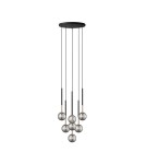 Zuma Line ARCTURUS CZARNY MAT/FRANCUSKIE ZŁOTO/SZKŁO CHROM P0574-07F-SDFZ WISZĄCA Zuma Line ARCTURUS CZARNY MAT/FRANCUSKIE ZŁOTO/SZKŁO CHROM P0574-07F-SDFZ WISZĄCA