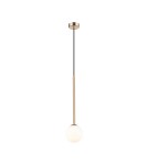 Lampy wiszące kule - Zuma Line ARCTURUS FRANCUSKIE ZŁOTO P0574-01F-F7AA WISZĄCA - product 1