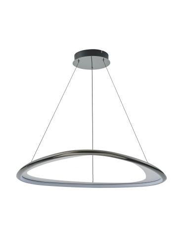 Zuma Line GETAFE CZARNY CHROM MD3888-1L-3BCT WISZĄCA