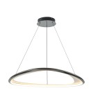Lampy wiszące LED - Zuma Line GETAFE CZARNY CHROM MD3888-1L-3BCT WISZĄCA - product 2