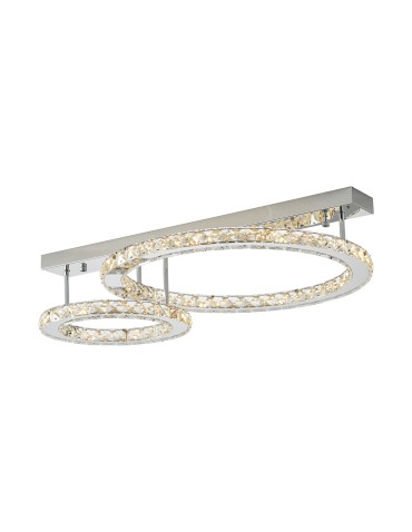 Zuma Line GIRONA CHROM MX3713-2-3CT SUFITOWA - produkt 2