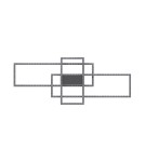Zuma Line ERVI CZARNY MAT MX7907-3B-3BT SUFITOWA Zuma Line ERVI CZARNY MAT MX7907-3B-3BT SUFITOWA