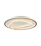 Lampy sufitowe LED - Zuma Line LENS ZŁOTY/CZARNY MX3889-1A-3BGT SUFITOWA - product 3