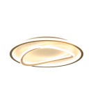 Lampy sufitowe LED - Zuma Line LENS ZŁOTY/CZARNY MX3889-1A-3BGT SUFITOWA - product 5