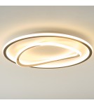 Lampy sufitowe LED - Zuma Line LENS ZŁOTY/CZARNY MX3889-1A-3BGT SUFITOWA - product 6