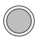 Lampy sufitowe LED - Zuma Line BALU CZARNY MX3328-2-3BT SUFITOWA - product 3