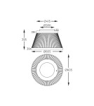 Lampy sufitowe LED - Zuma Line BALU CZARNY MX3328-2-3BT SUFITOWA - product 5