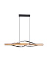 Zuma Line BAEZ CZARNY/DREWNO P230857003 WISZĄCA