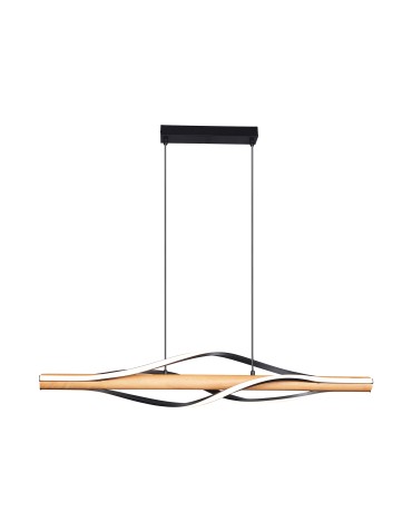 Zuma Line BAEZ CZARNY/DREWNO P230857003 WISZĄCA - produkt 2