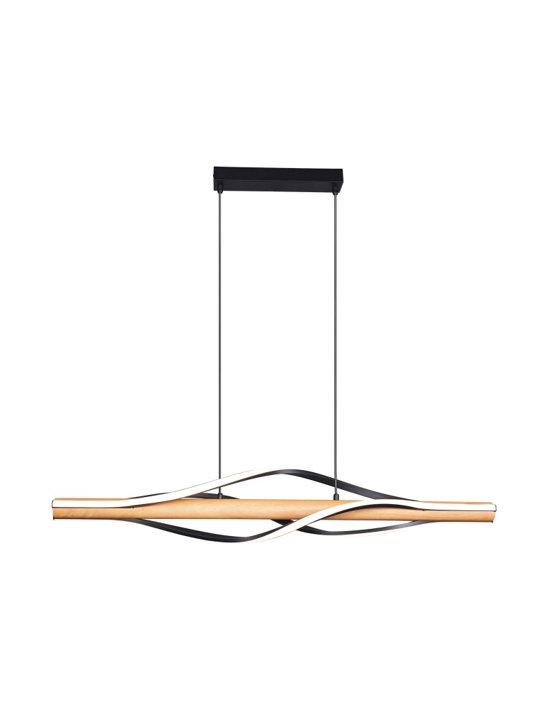Zuma Line BAEZ CZARNY/DREWNO P230857003 WISZĄCA Zuma Line BAEZ CZARNY/DREWNO P230857003 WISZĄCA
