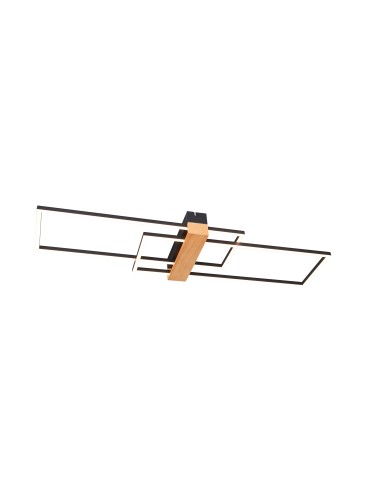 Zuma Line MINAR CZARNY/DREWNO MINAR SUFITOWA