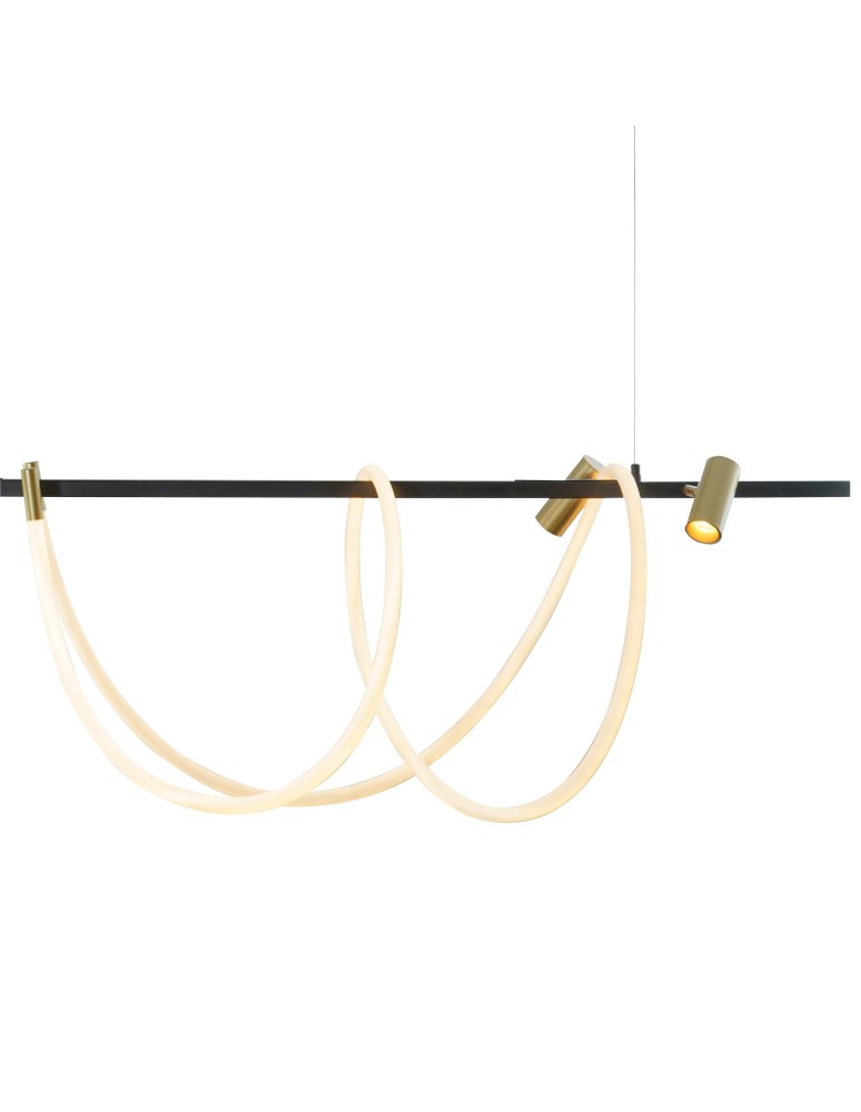 Zuma Line BALBO CZARNY MAT/ZŁOTY MAT 2200277L WISZĄCE Zuma Line BALBO CZARNY MAT/ZŁOTY MAT 2200277L WISZĄCE