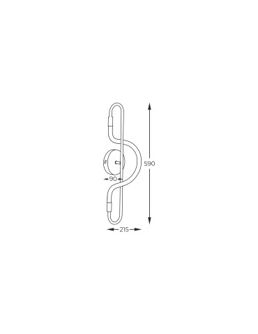 Zuma Line BALBO CZARNY MAT 20006WB-BK KINKIET - produkt 2