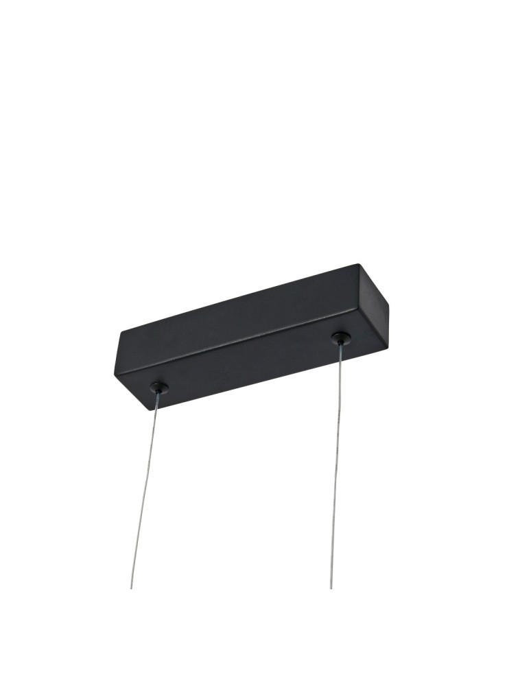 YASKR Lampa Wisząca Loop S 1xLED czarna IP44 PL0119-65-BK Czarny YASKR Lampa Wisząca Loop S 1xLED czarna IP44 PL0119-65-BK Czarny