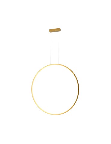YASKR Lampa Wisząca Loop M 1xLED złota IP44 PL0119-85-GD  Złoty - produkt 2