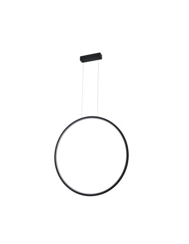 YASKR Lampa Wisząca Loop S 1xLED czarna IP44 PL0119-65-BK  Czarny