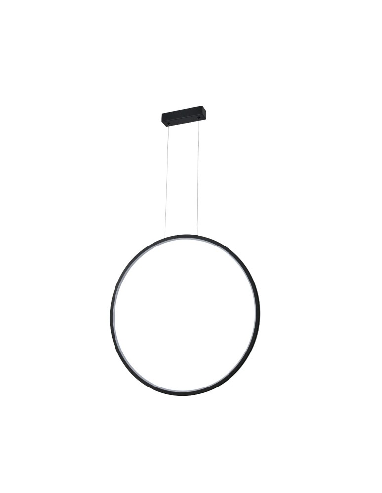YASKR Lampa Wisząca Loop S 1xLED czarna IP44 PL0119-65-BK Czarny YASKR Lampa Wisząca Loop S 1xLED czarna IP44 PL0119-65-BK Czarny