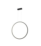 YASKR Lampa Wisząca Loop S 1xLED czarna IP44 PL0119-65-BK Czarny YASKR Lampa Wisząca Loop S 1xLED czarna IP44 PL0119-65-BK Czarny