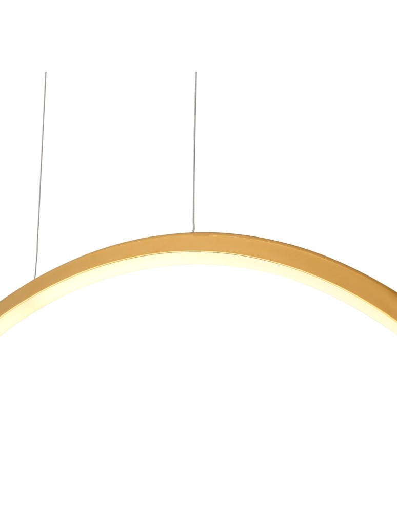 YASKR Lampa Wisząca Loop S 1xLED złota IP44 PL0119-65-GD  Złoty