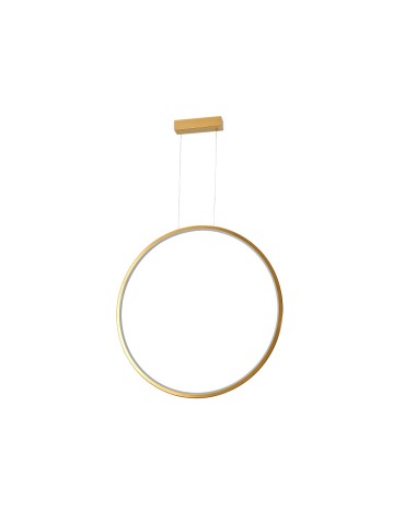 YASKR Lampa Wisząca Loop S 1xLED złota IP44 PL0119-65-GD  Złoty
