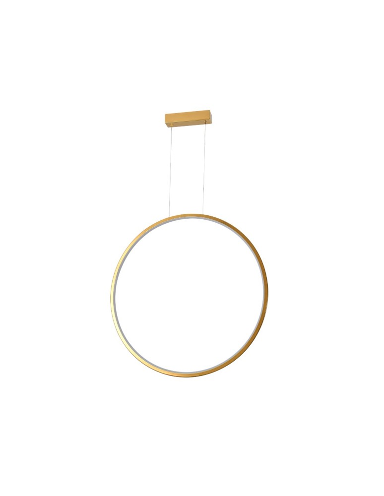 YASKR Lampa Wisząca Loop S 1xLED złota IP44 PL0119-65-GD  Złoty