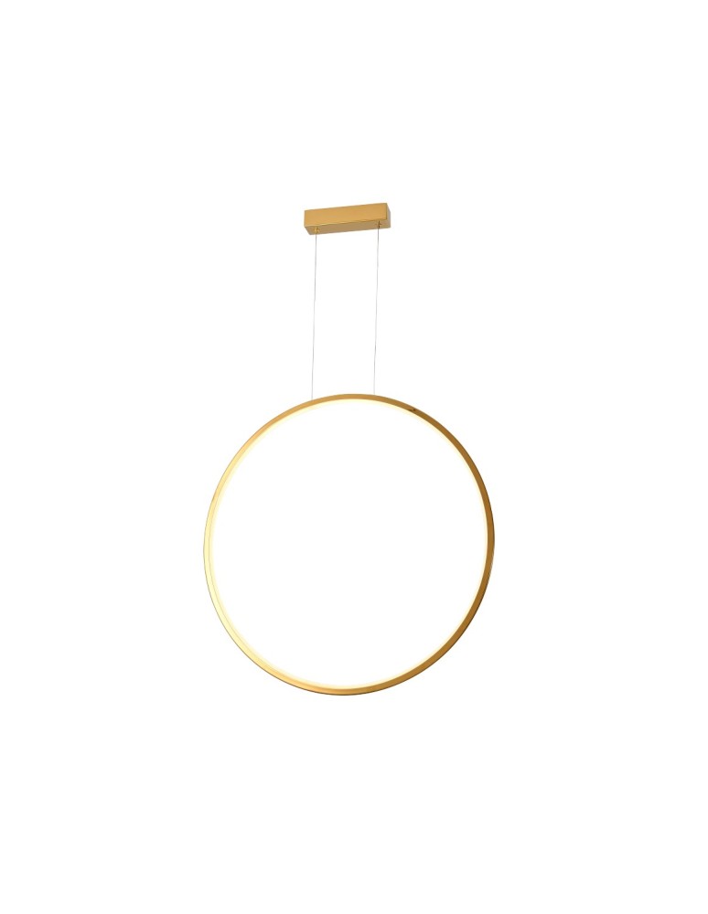 YASKR Lampa Wisząca Loop S 1xLED złota IP44 PL0119-65-GD  Złoty