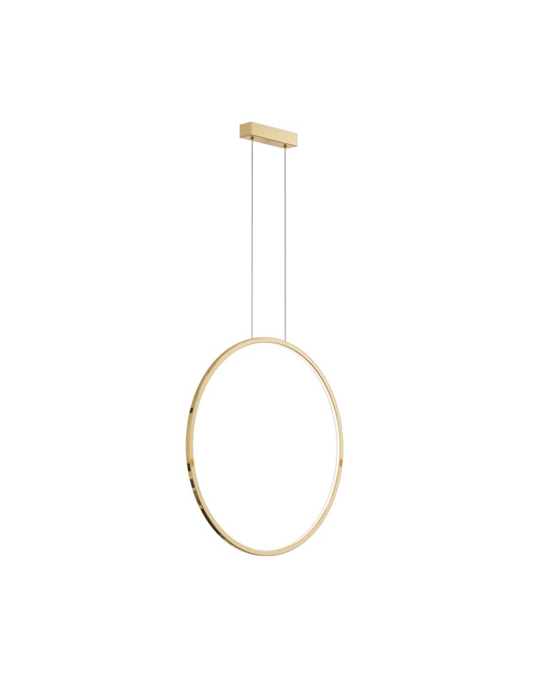 YASKR Lampa Wisząca Loop S 1xLED złota IP44 PL0119-65-GD  Złoty