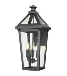 Kinkiety zewnętrzne - CosmoLight Kinkiet ZURICH W03616BK - product 1