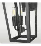 Kinkiety zewnętrzne - CosmoLight Kinkiet ZURICH W03616BK - product 2