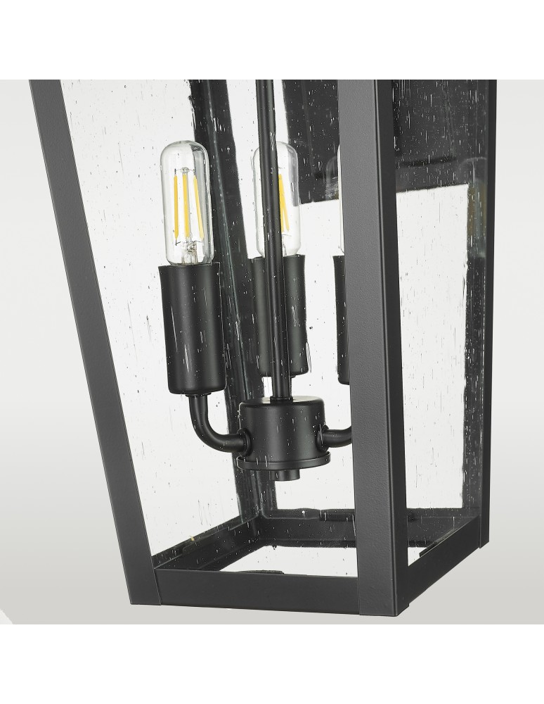 Kinkiety zewnętrzne - CosmoLight Kinkiet ZURICH W03616BK - product kolory-swiatla.pl 2