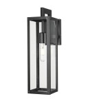 Kinkiety zewnętrzne - CosmoLight Kinkiet KYOTO W01678BK - product 1