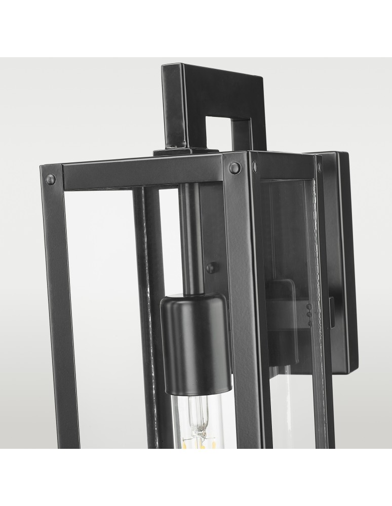 Kinkiety zewnętrzne - CosmoLight Kinkiet KYOTO W01678BK - product kolory-swiatla.pl 2