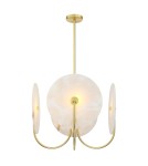 Żyrandole 4 punktowe - CosmoLight Lampa wisząca MODENA P04814BR - product 1