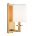 Kinkiety z abażurem - CosmoLight Kinkiet LILLE W01906BR - product 1