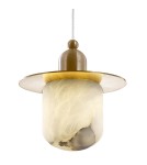 CosmoLight Lampa wisząca VOLTERRA P01982BR CosmoLight Lampa wisząca VOLTERRA P01982BR