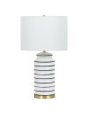 CosmoLight Lampa stołowa COASTAL T01026BR-WH