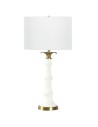 CosmoLight Lampa stołowa LOBOC T01019BR-WH