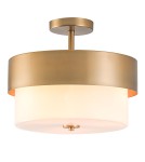 Lampy sufitowe w kolorze mosiądz - CosmoLight Plafon CORK C03999BR - product 1