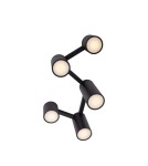 MAXLight C0229 Lampa Sufitowa Laxer Czarna MAXLight C0229 Lampa Sufitowa Laxer Czarna