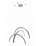 Lampy wiszące - Maxlight Lampa Wisząca Trio Arc Polished Black P0508 - product 1